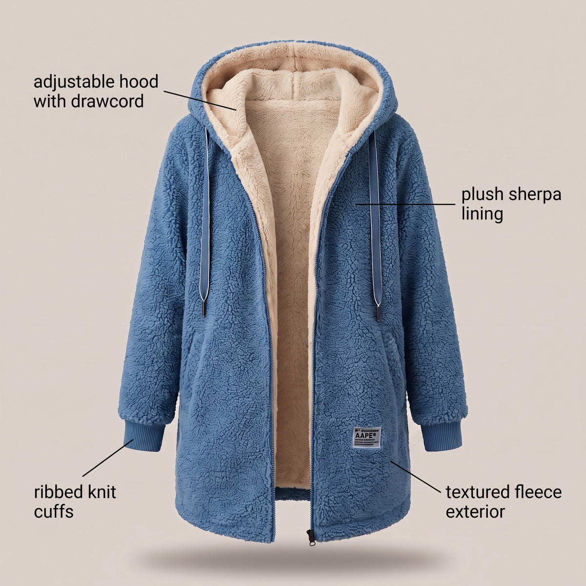 Relaxed V-Neck Jumper