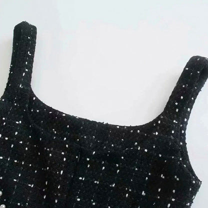 Beaded Cutout Mini Dress