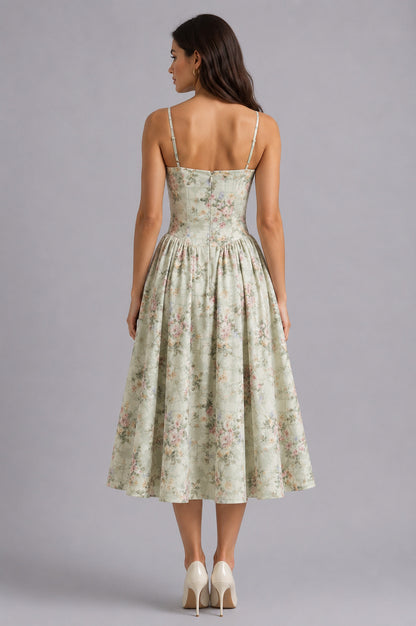 Corset Midi Dress