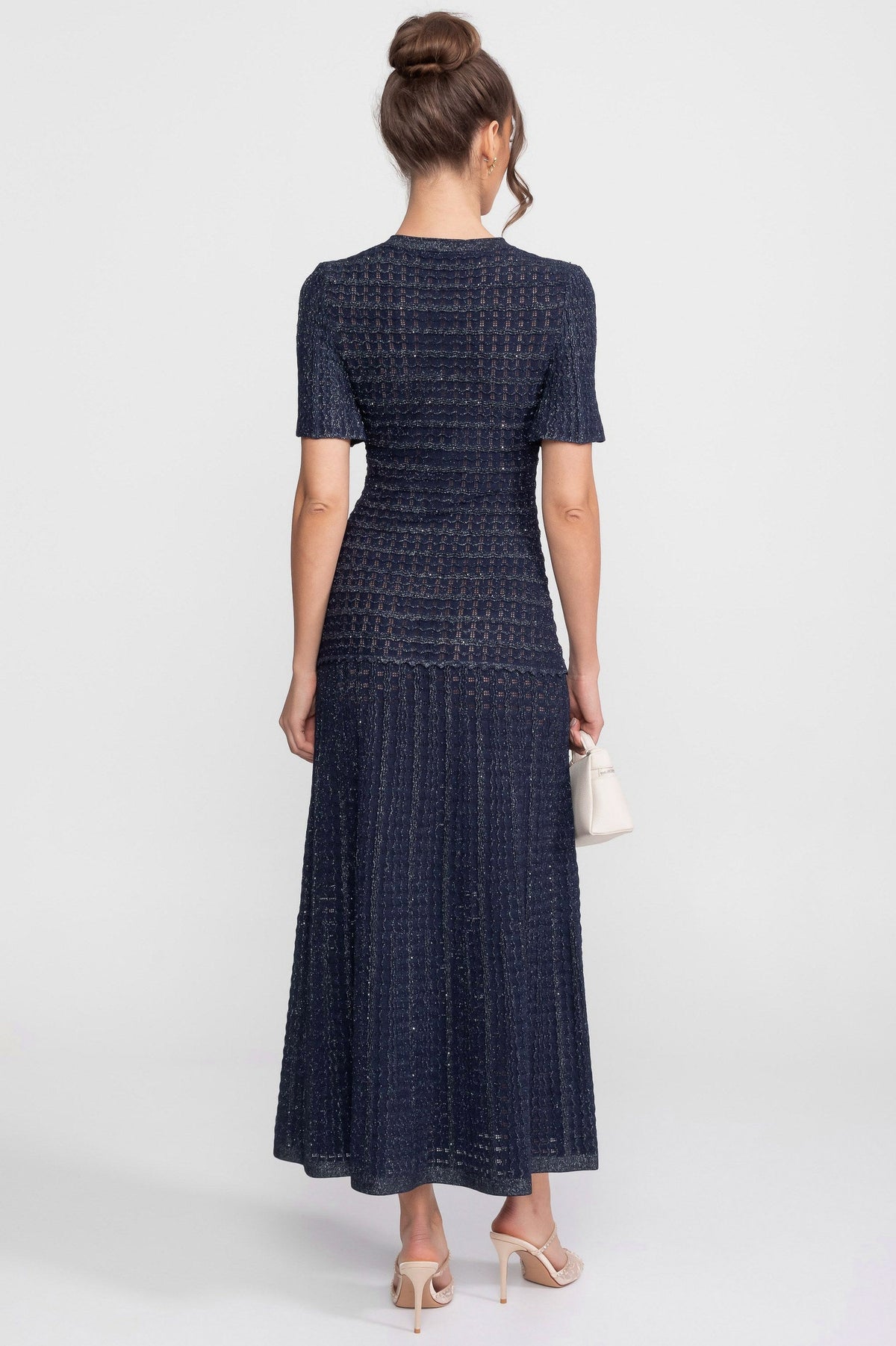 Knit Button Front Maxi Dress