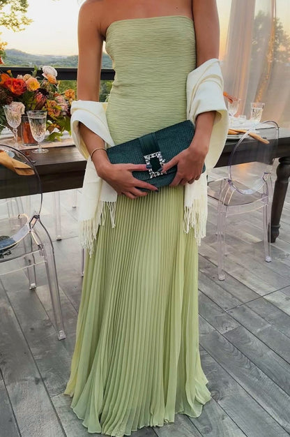Women's Strapless Maxi Dress