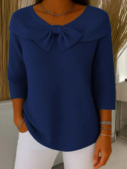 Women’s Jumper – Bow Detail Round Neck